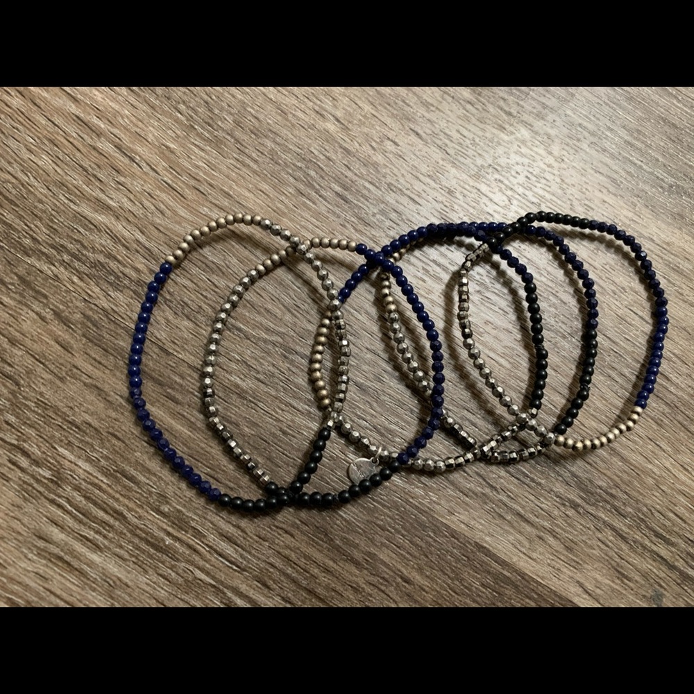 Stella & Dot Trove Beaded Bracelet Set